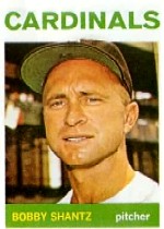 1964 Topps Baseball Cards      278     Bobby Shantz